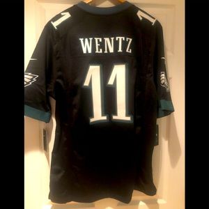 Official game day Carson Wentz Eagles Jersey